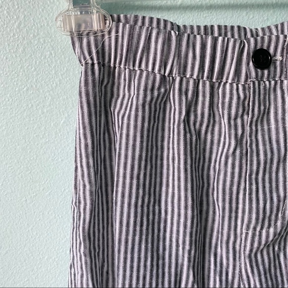NWT Brandy Melville Striped Linen Pants - Picture 2 of 6